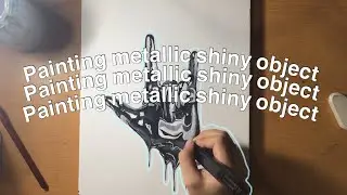 HOW TO PAINT METALLIC SHINY OBJECT [TUTORIAL] MKOA