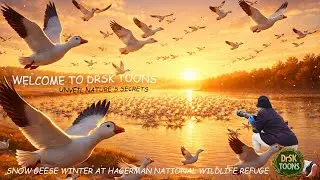 Snow Geese Winter Magic at Hagerman National Wildlife Refuge