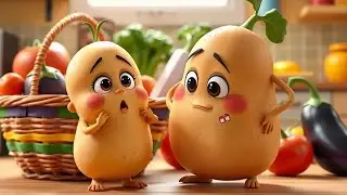 Aloo Ka Chalu Beta Kahaan Gaye The 🥔 | आलू का चालू बेटा | Hindi Kids Rhyme