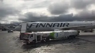 WE MADE IT ONBOARD &ndash; AY1337 IN EUROPEAN BUSINESS CLASS FROM HELSINKI TO LONDON HEATHROW