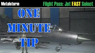 Fast Tip: Choose Jet Quick for Flightpass | Metalstorm