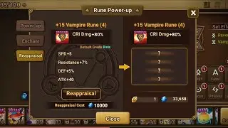 SUMMONERS WAR I The Power Of Reappraisal Stones In Summoners War 2020
