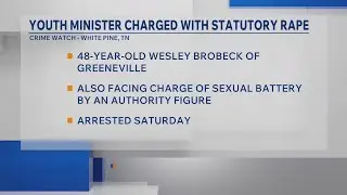 Greeneville man charged with statutory rape by an authority figure