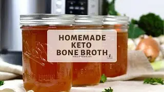 Keto Bone Broth Recipe in an Instant Pot