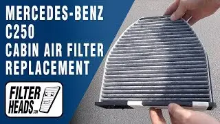How to Replace Cabin Air Filter 2013 Mercedes-Benz C250 | AQ1161C