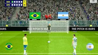 Серия пенальти Бразилия — Аргентина | ARG vs BRA | Основные моменты