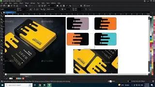 Как создать шаблон визитной карточки в CorelDraw &mdash; Ахсан Сабри