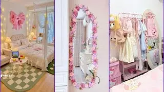 Satisfying Room Decor Inspo🎀 | Decluttering Closet & Creating a Calm Space✨