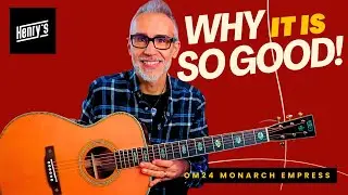 Is The MOST AMAZING Acoustic Guitar? HENRY OM 24 Monarch Empress 