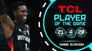 Dennis Schroder (21 PTS) leads the attack for GER 🇩🇪 win against MNE 🇲🇪 at #EuroBasket 2025!