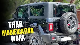 This Simple upgrade takes your Thar to next level | Thar Modification Work | @H9AUTOMOTIVE