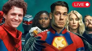 DCU CAMEO & REVEAL PAYOFF IN PEACEMAKER SEASON 2 🔴 TOM HOLLAND'S RECOVERY 🔴 JAY FRIDGE MORNING SHOW