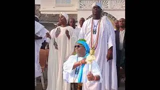 Trending video of Ooni of ife and wife olori Temitope 