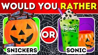 What's The BEST Halloween Candy Of All Time? 🎃🍬👻Would You Rather?