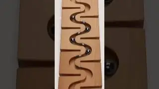 Zigzag Marble Rush 😌#shorts #satisfying
