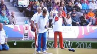 ParaSport Lawn Bowls Triples Bronze Medal Glasgow 2014