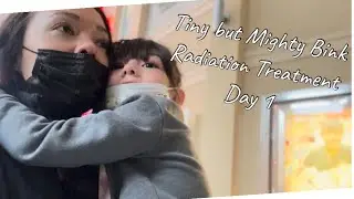 Sturge Weber Syndrome Warrior Tiny but Mighty Bink (Retinal Detachment - Radiation Treatment: Day 1)