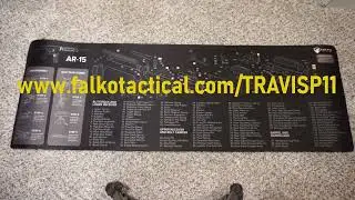 Коврик для чистки оружия Falko Tactical AR-15