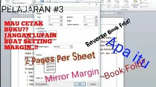 BAHAS MARGIN PADA MICROSOFT WORD | TUTORIAL BELAJAR MS. WORD UNTUK PEMULA (3)