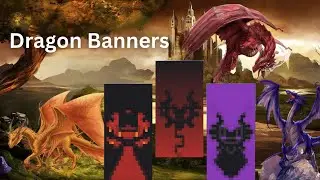 3 Cool Minecraft Dragon Banners (1.16+)
