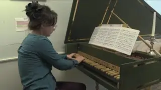Scarlatti. 12 сонат на клавесине и рояле. Sonata К 107 in F major клавесин