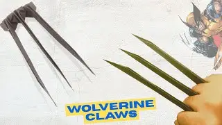 DIY Wolverine Claws Out of Paper: Easy Tutorial