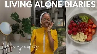 Days in a Life of a 26yrs, Unmarried Nigerian Girl, Living alone|| Grocery Shopping 🛒 | Unboxing ✨️
