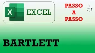 Teste de Bartlett - Tutorial Excel