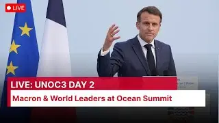 LIVE from Nice: Macron & World Leaders at Ocean Summit | DWS News | AQ1B