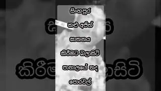 සිංහ පුර කළු අජිත් ඝාතනය කිරීමට බලාසිටි ලංකාවේ ප්&zwj;රබලතම පාතාල කණ්ඩායම් #sinhala #shortvideo #shorts