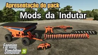 INDUTAR EST&Aacute; CHEGANDO COM NOVIDADES  FARMING SIMULATOR 25 COM 6 IMPLEMENTOS! MODS PARA PC/CONSOLES