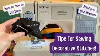 Sewing Tips for Decorative Stitching | Ways to Use Decorative Stitches | Decorative Stitching Ideas