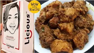 simple & juicy chicken fry using Licious Chicken / chicken fry recipe / licious chicken review