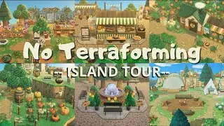 My No Terraforming Island Tour - Dream Address Release - Animal Crossing New Horizons