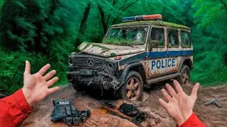 Starting & Test Driving an Abandoned POLICE Mercedes G63 Forgotten for 50 Years | POV Restarting