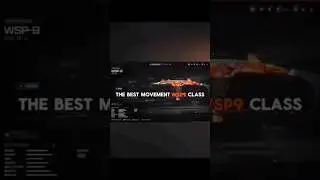 The Best Movement WSP9 Class #fyp #foryou #cod #callofduty #foryoupage