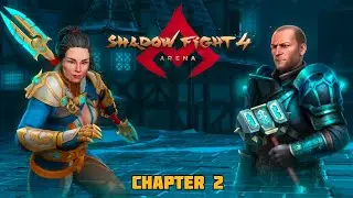 Shadow Fight 4 Arena | Jet vs Sarge Boss Fight (Chapter 2) | Full Gameplay #shadowfight4