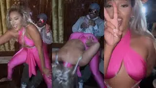 Angela Simmons Twerks To Ex-Boyfriend Yo Gotti's Music At Her Birthday Party.