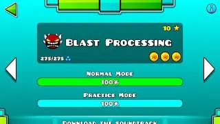 BUFFED Blast Processing - Geometry Dash
