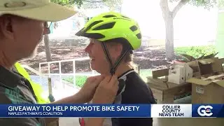 Bike safety event provides free gear in Naples