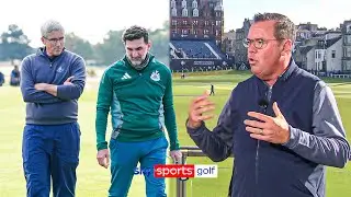 PGA Tour commissioner Jay Monahan and LIV Golf's Yasir Al Rumayyan paired AGAINST each other