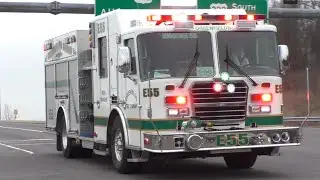 Greenfields Fire Company Engine 55 Responding 2/12/20