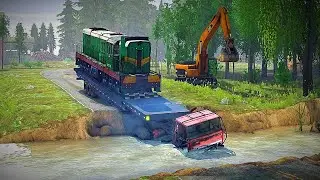 Extreme Terrain Driving Techniques - Spintires Mudrunner