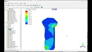 Analysis of Machine Component (Knuckle Pin) using 3D Element