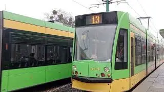 Tramwaje w Poznaniu.Zima 2022/2023.