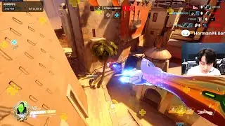 Fusion Rascal Top 205 Echo Gameplay - Overwatch Season 28 Top 500