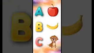🍎ABC Phonics Song for Kids (A&ndash;H) | Fun Alphabet & Nursery Rhymes #abcdsong #phonics_song