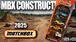 НОВИНКА 2025 Matchbox Construction 7 (5 шт.) | Распаковка и обзор