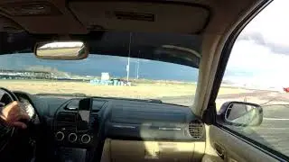 Drifting Musselman HIGHLIGHTS  (First Time on Track with the IS300) with stock open diff.