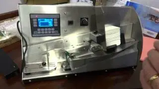 Friction feeder - Vacuumatic Mini TCF - Counting Small labels changing batch sizes
